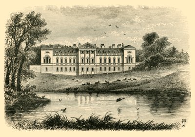 دير Woburn - الجبهة الغربية ، 1898. بواسطة غير معروف