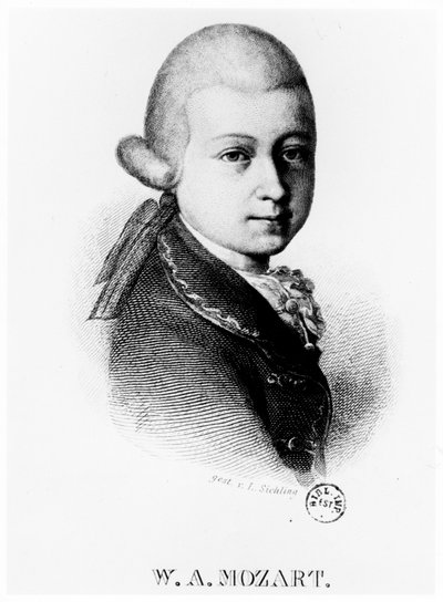 فولفجانج أماديوس موتسارت 1756-1791 عام 1770 بواسطة غير معروف