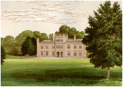 قاعة Wolseley ، ستافوردشاير ، منزل Baronet Wolseley ، c1880 بواسطة غير معروف