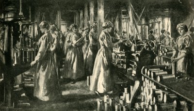 النساء العاملات في الحرب ، c1914-1918 ، c1920. بواسطة غير معروف