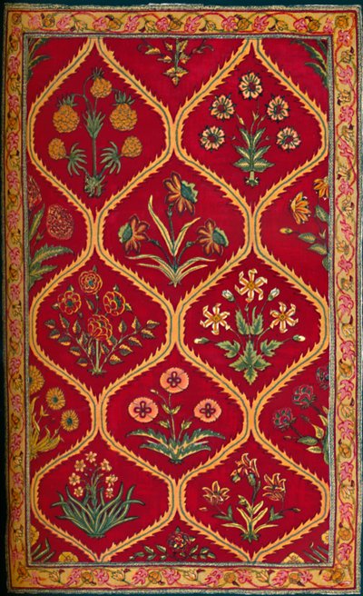 سجادة صوفية. المصنع الملكي الهندي في لاهور ، القرن السابع عشر ، 1903 بواسطة غير معروف