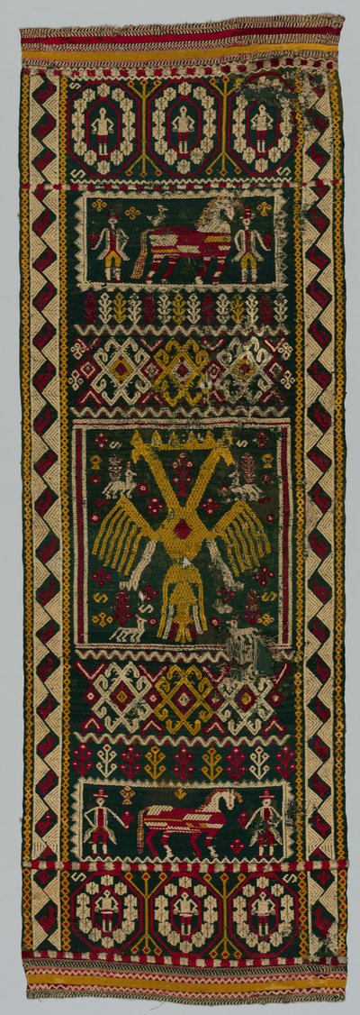 الصدر المنسوج أو غطاء السرير ، 1700. بواسطة غير معروف
