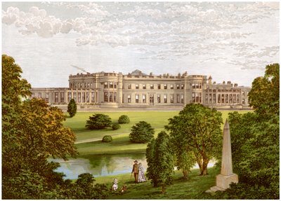 Wynyard Park ، مقاطعة دورهام ، منزل ماركيز لندنديري ، c1880 بواسطة غير معروف