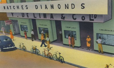 Y. De Lima & Co. Ltd.، ترينيدادز بريميير ترافيلرز ، بورت أوف سبين ، ترينيداد ، BWI ، c1940s. بواسطة غير معروف