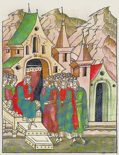 ياروبولك من كييف يدعو إخوته للتصالح. من الوقائع المترجمة المجمعة ، الثاني بواسطة غير معروف