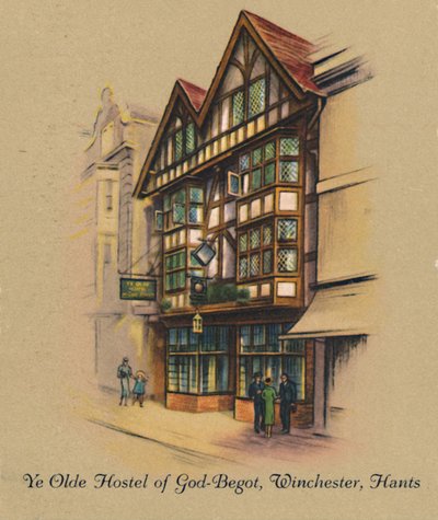 Ye Olde Hostel of God-Begot ، وينشستر ، هانتس ، 1939 بواسطة غير معروف