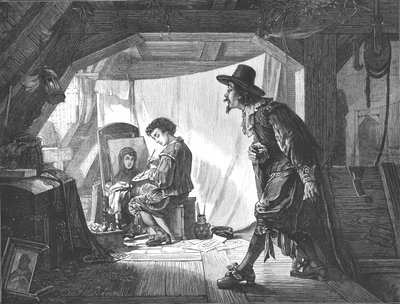 فاجأ الشاب روبنز سيده ، فان أورت ، 1875. بواسطة غير معروف