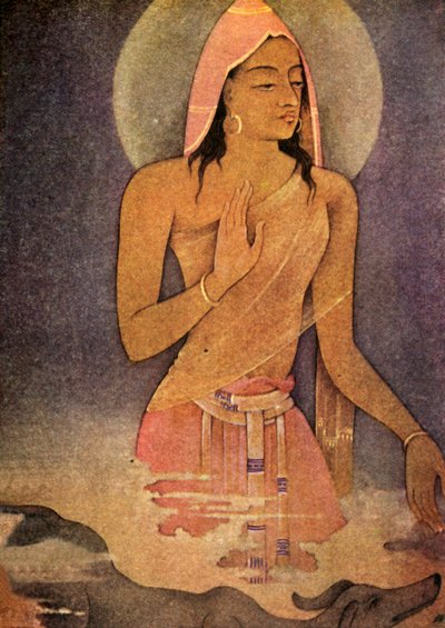 "Yudhishthira" ، 1920. بواسطة غير معروف