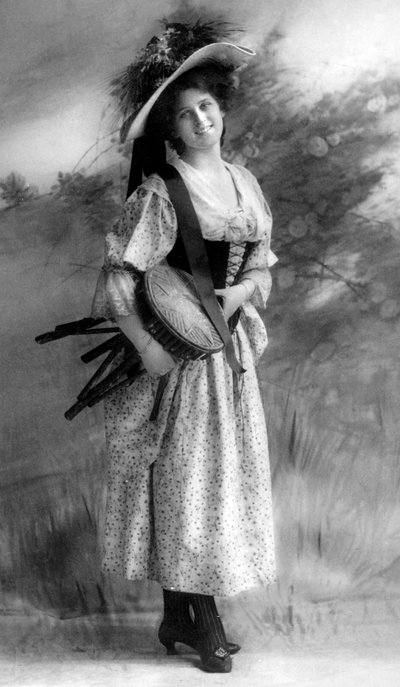 زينة داري 1887-1975 ، الممثلة الإنجليزية ، القرن العشرين بواسطة غير معروف