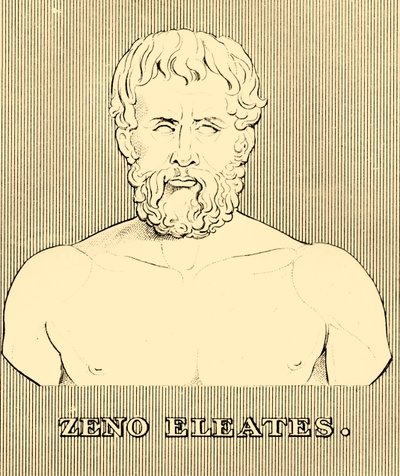 Zeno Eleates ، c495-430 قبل الميلاد ، 1830. بواسطة غير معروف