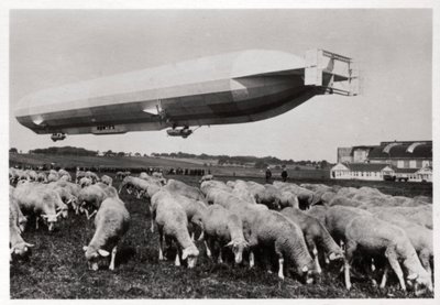 Zeppelin LZ8 Deutschland II ، Schwaben ، ألمانيا ، 1911 1933 بواسطة غير معروف