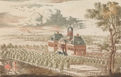 't Huis te Ryksdorp' ، في: Tooneel Der Voornaamste Nederlands Huizen، En Lust Hoven، Naar ...، nd. بواسطة غير معروف
