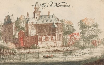 't Huys te Nieweroden'، De Vecht 'in: Tooneel Der Voornaamste Nederlands Huizen، En Lust ...، nd. بواسطة غير معروف