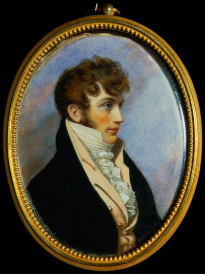 بنيامين باثورست (1784-1809) (الذي اختفى بشكل غامض بين برلين وهامبورغ أثناء السفر مع رسائل من فيينا) بواسطة غير معروف غير معروف
