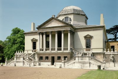 Chiswick House ، المنظر الخارجي للشرق ، لندن ، المملكة المتحدة ، 1725-29 بواسطة غير معروف غير معروف