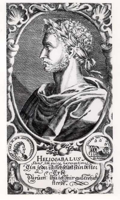 Heliogabalus (204-222 م) بواسطة غير معروف غير معروف