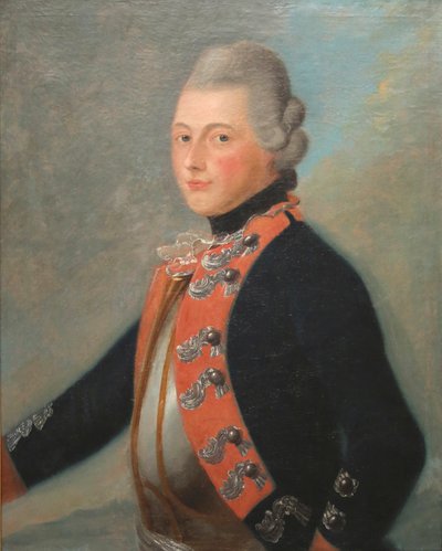 ضابط فوج هسهاني إرب برينز ، 1776 بواسطة Unbekannt Unbekannt