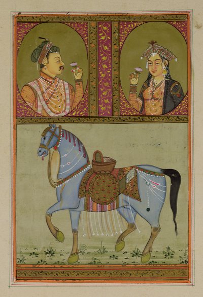 شاه جهان (1592-1666) ومنتاز محل ، زوجته (ت 1629) ، موغال بواسطة غير معروف غير معروف