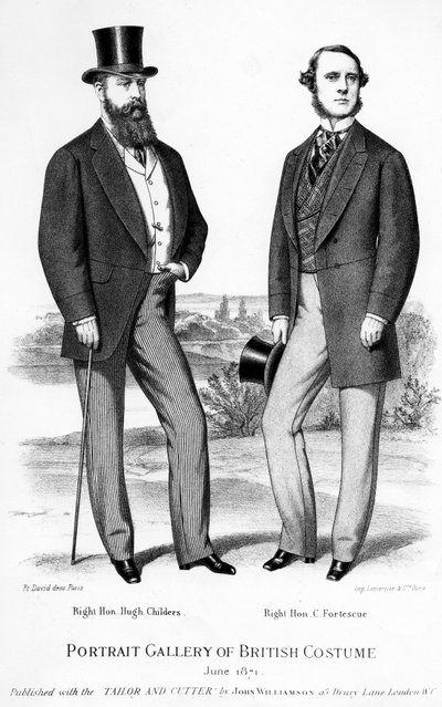 هون الصحيح. هيو تشايلدرز وهون الصحيح. فورتيسكيو ، 1871 بواسطة غير معروف غير معروف