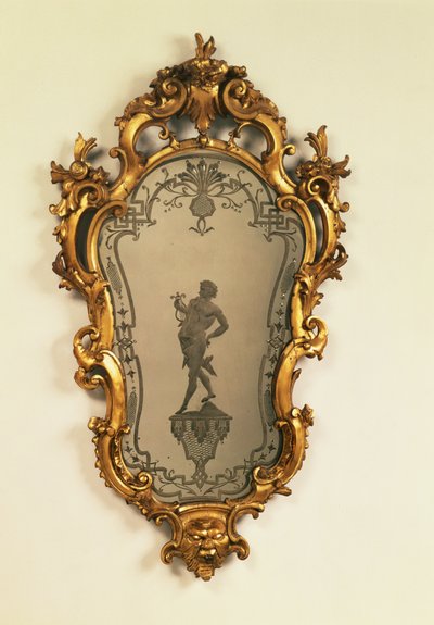 البندقية giltwood giltwood البندقية ، لوحة خرطوشة محفورة مع الشكل الكلاسيكي بواسطة غير معروف غير معروف