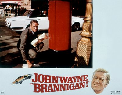 ملصق فيلم Brannigan من Douglashichok مع John Wayne 1975 بواسطة غير معروف
