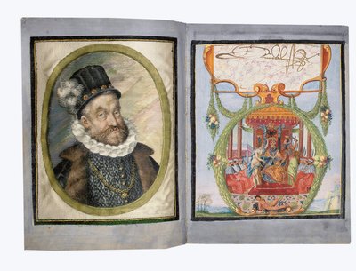 ألبوم Amicorum - Das Grosse Stammbuch لـ Philipp Hainhofer ، بالألمانية واللاتينية والفرنسية والإيطالية بواسطة غير معروف