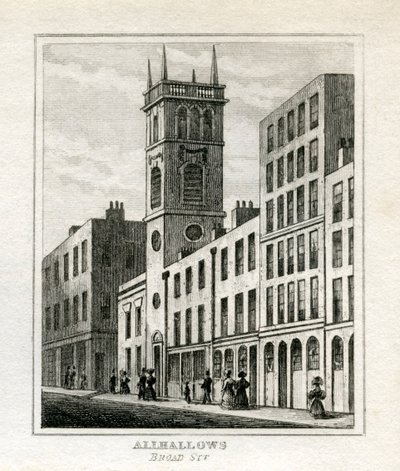 Allhallows Church بواسطة غير معروف