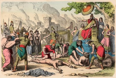 Assyrians: The torturing and execution of prisoners of war بواسطة غير معروف