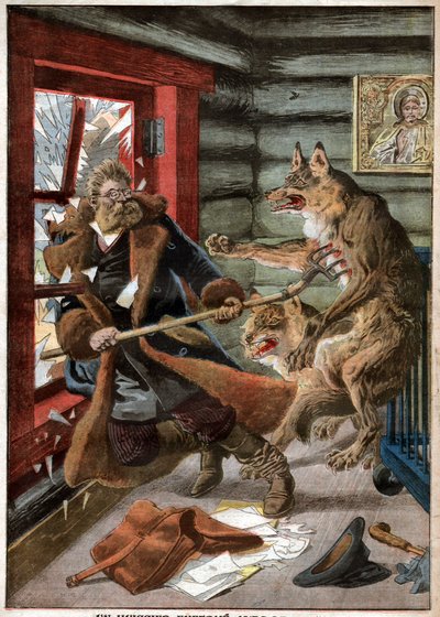 هجوم الذئب. هجوم الذئاب. بواسطة نيكولاس ليز