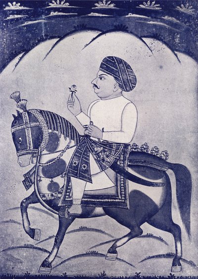 بهادور خان الثاني؛ 1811 - 1840؛ جوناغاد؛ غوجارات؛ الهند بواسطة فنان غير معروف