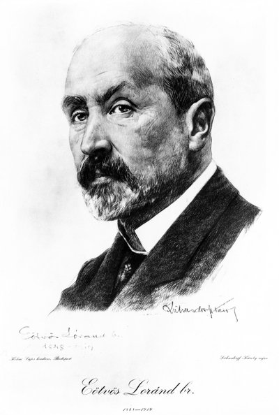 Baron Lorand Von Eotvos ، عالم فيزيائي مجري ، عام 1900 بواسطة غير معروف