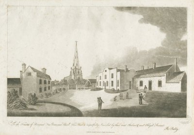 مدرسة Brewood Grammar School: نقش مائي ، 30 يناير 1799 بواسطة غير معروف