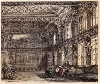 الكاتبة البريطانية ليدي ماري (ماري) وورتلي مونتاجو (وورتلي مونتاجو) (1689-1762) التي كانت ترتدي الزي الشرقي تعلمت اللغة العربية أثناء إقامتها في تركيا عام 1717. نقش من القرن التاسع عشر بواسطة فنان غير معروف