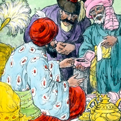 لقلق الخليفة بواسطة فنان غير معروف