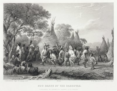 Dog Dance of the Dahcotas [sic], North America بواسطة غير معروف