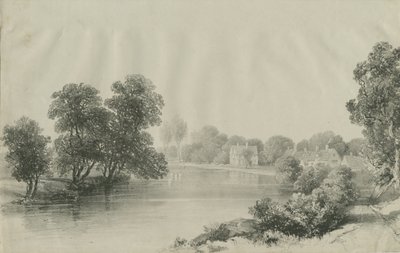Elford Hall and Rectory: lithograph، nd [؟ 19th cent] بواسطة غير معروف