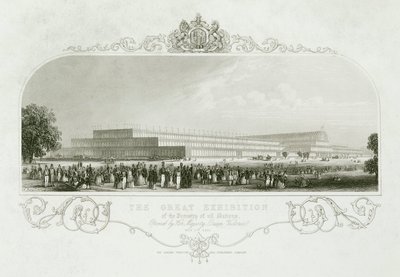 المعرض الكبير 1851 قصر الكريستال ، لندن بواسطة غير معروف
