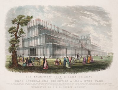 Great Exhibition 1851 The Crystal Palace, London بواسطة غير معروف