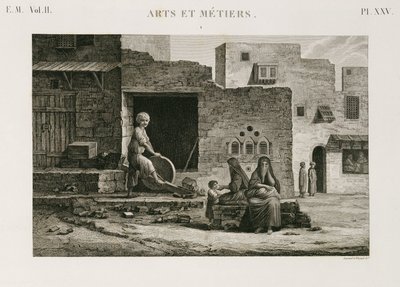 مطحنة أدوات ومعدات حديدية ، مصر ، ج 1798 بواسطة غير معروف