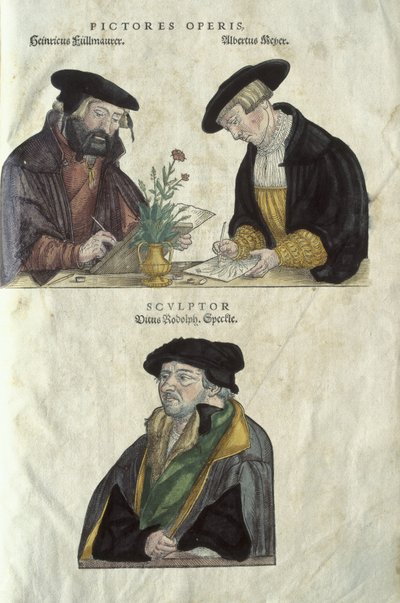 Herbals Albrecht Mayer و Veil Rudolph Speckle و Heinrich Fullmaurer بواسطة غير معروف