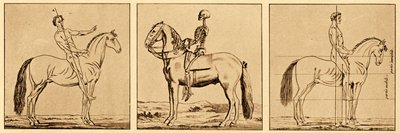 تعليمات حول الموقف على ظهور الخيل بواسطة فنان غير معروف