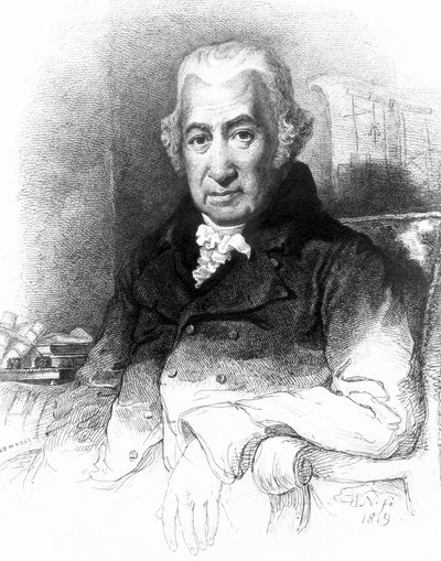 James Watt, Scottish engineer, early 19th century بواسطة غير معروف