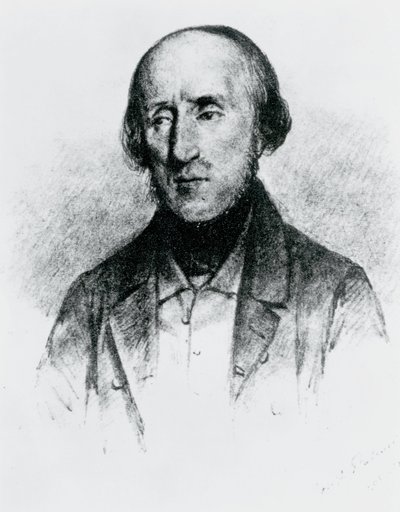 Joseph Plateau, Belgian physicist, mid 19th century بواسطة غير معروف