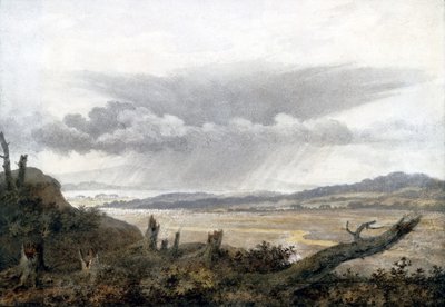 دراسة المناظر الطبيعية والغيوم بقلم لوك هوارد، 1808-1811 تقريباً بواسطة فنان غير معروف