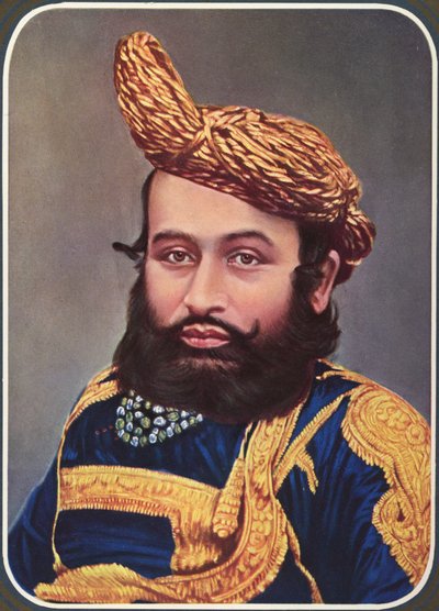 محبة خان الثاني؛ 1851 - 1882؛ جوناغاد؛ غوجارات؛ الهند بواسطة فنان غير معروف