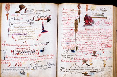 القناة N * 086 ، متحف سانت سوفور لو فيسكونت ، مخطوطة لجول باربي دي أوريفيلي (1808-1889) ، "" Disjecta Membra " بواسطة غير معروف