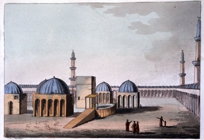 مكة المكرمة، حوالي عام 1810 (نقش) بواسطة فنان غير معروف