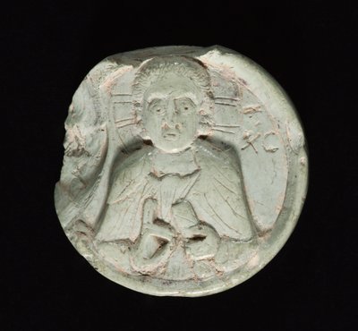 ميدالية مع المسيح حوالي 1200-1400 بواسطة غير معروف