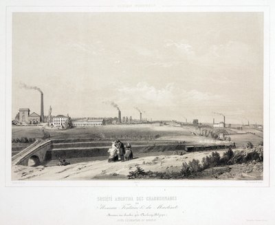 التعدين ، الفحم Monceau Fontaine & du Martinet Coalmining Ltd ، بلجيكا بواسطة غير معروف