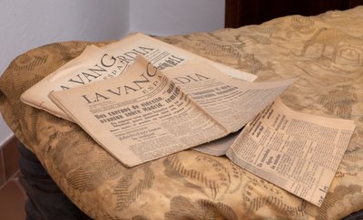 متحف Museu Comarcal de l'Urgell. بعض الصحف فانجوارديا بواسطة غير معروف